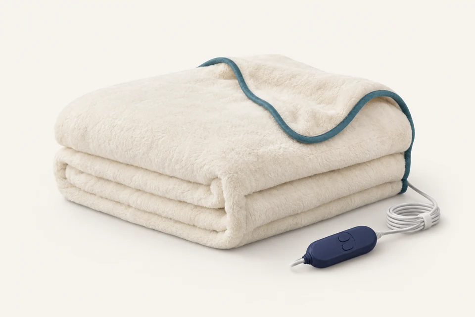 رسم تصوري مولد بالذكاء الاصطناعي وليس صورة منتج: Electric blankets (heated throws)