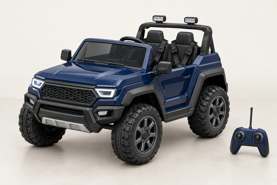 Battery-Powered Electric Ride-On Cars (6V, 12V, 24V) — United States florida — AI-generated product illustration