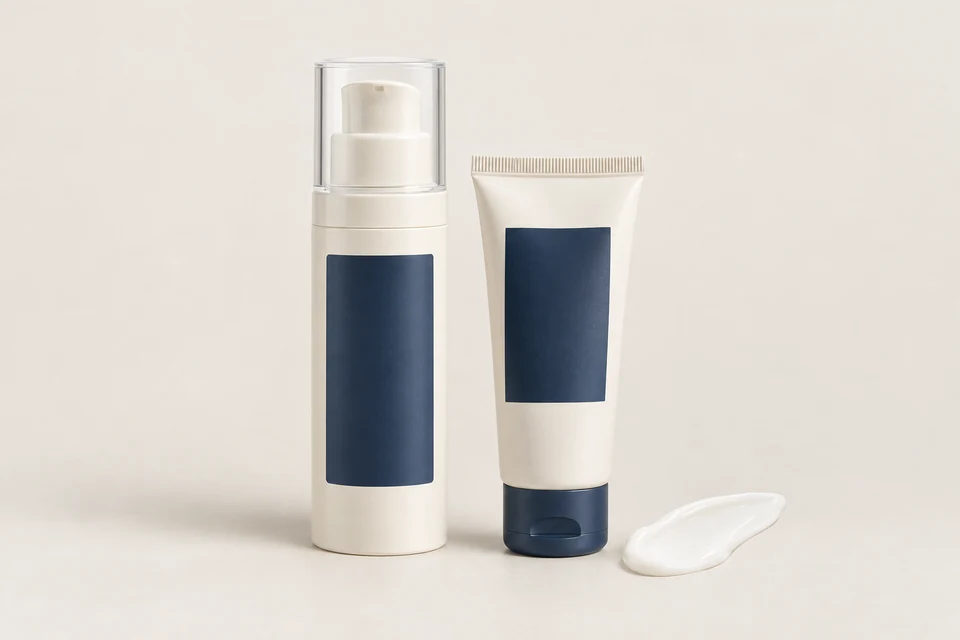 Cruelty-free SPF skincare (mineral sunscreen, SPF50) — Singapore — AI生成の製品イメージ