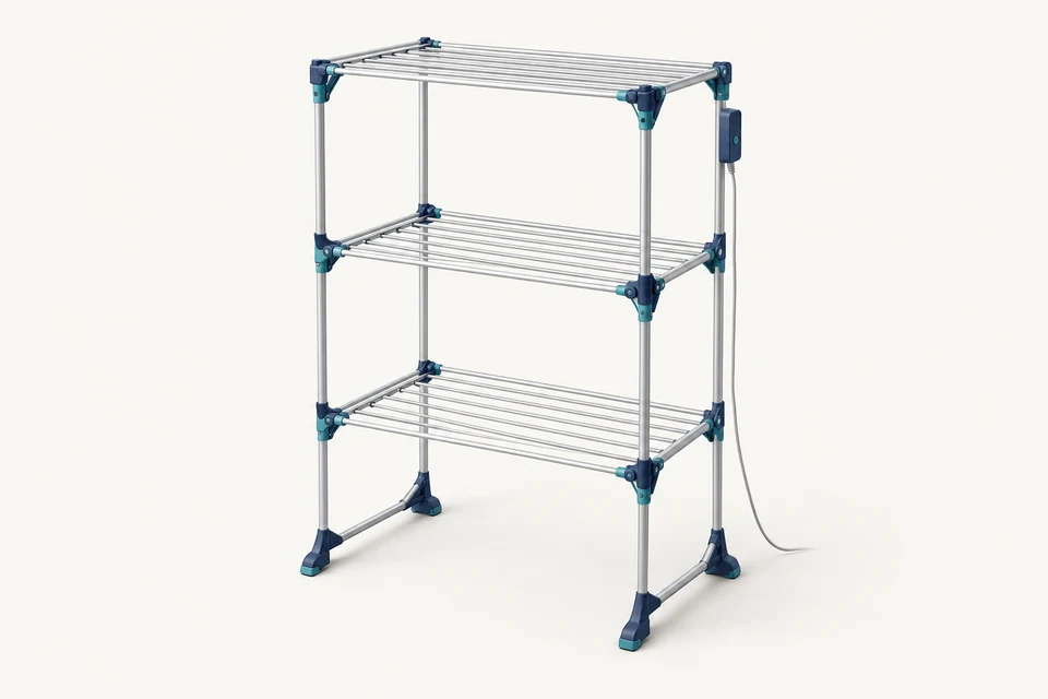 Heated airers (electric clothes drying racks) — Colombia — AI生成の製品イメージ