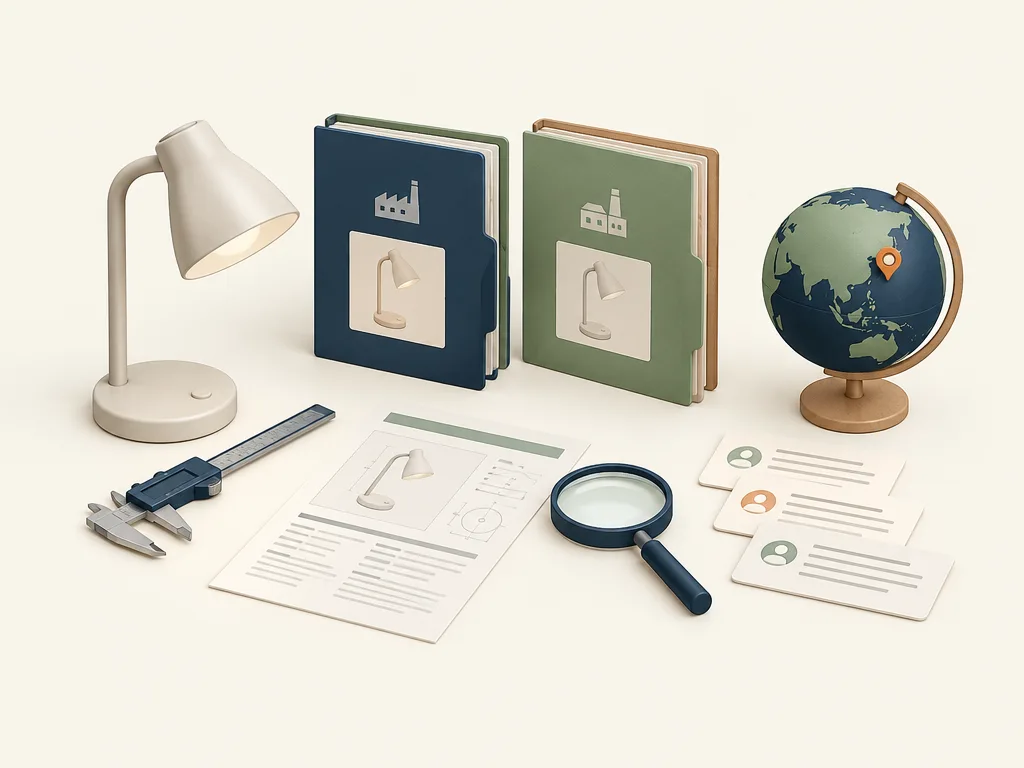 Buyer profiles, a product sample and demand evidence under review.