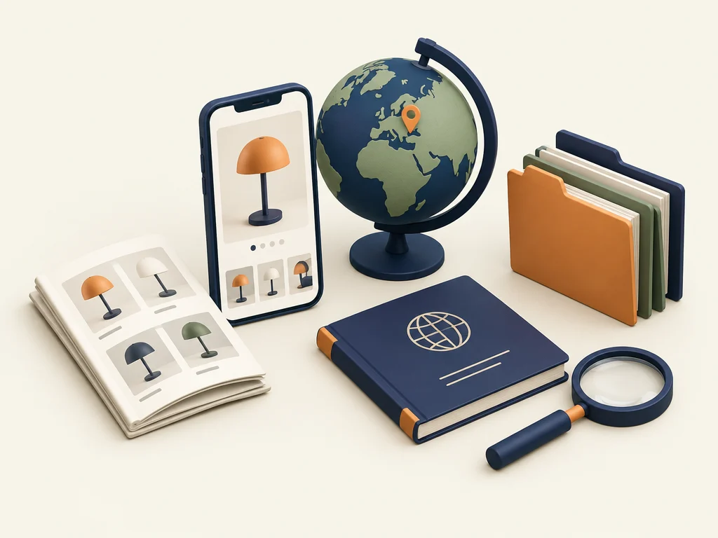 Starting with a product link, destination and research evidence.