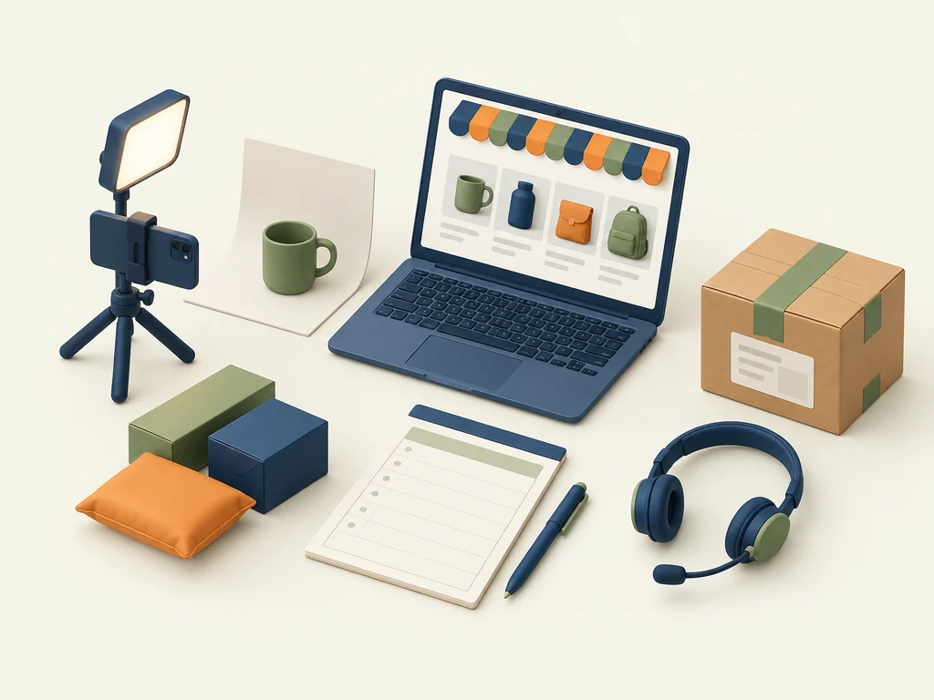 Preparing a small pilot with product content, dispatch and support.