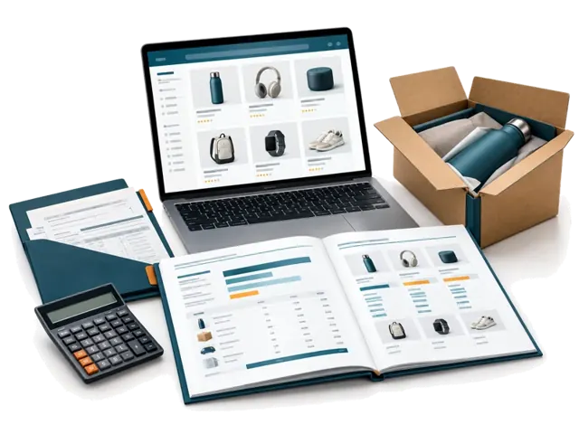 An e-commerce launch report comparing landed-cost inputs, paperwork and local product prices before shipping.