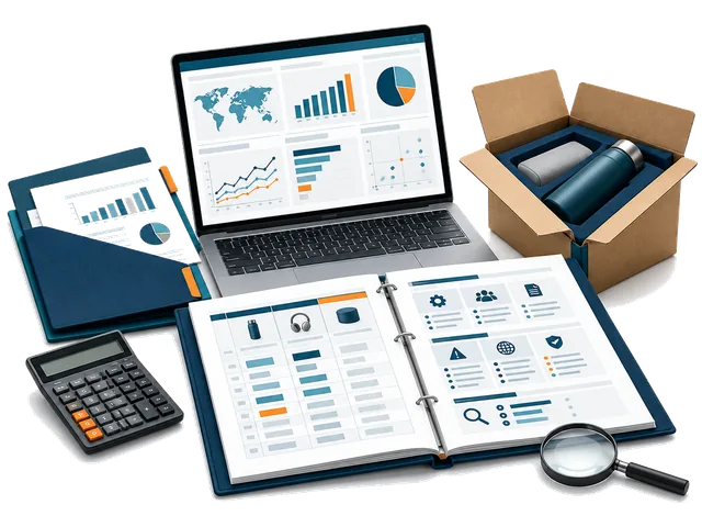 Investment research binder, evidence folders and scenario comparisons.