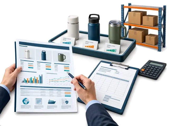 A wholesale buyer comparing competitor prices, demand signals and margins before committing to an inventory order.