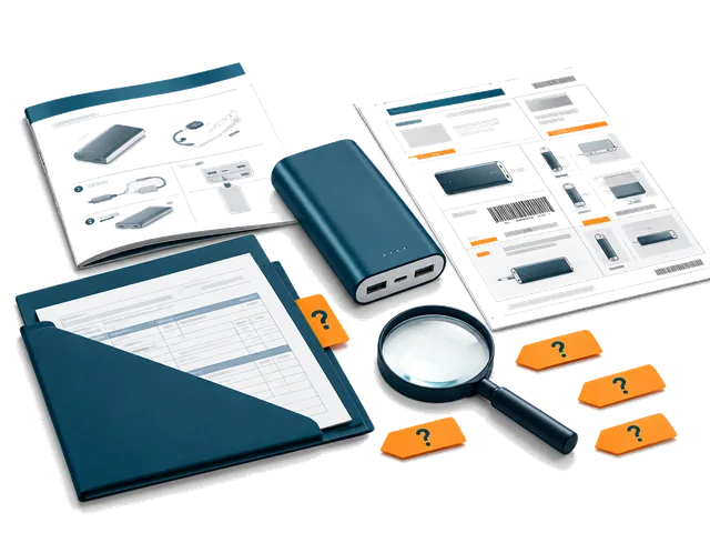 Product documents, a device and unresolved regulatory question tabs.