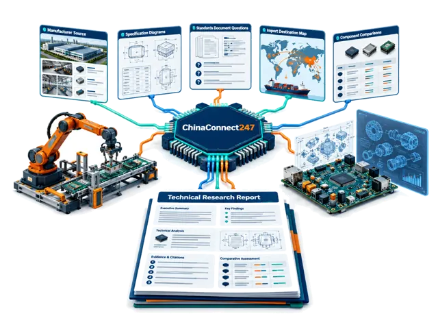 AI connects technical products with market-fit and standards questions.