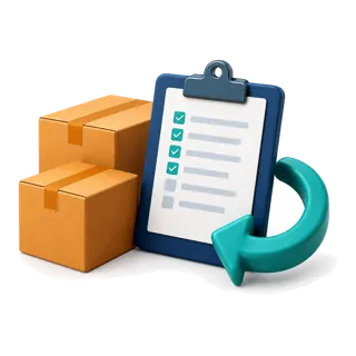 Review stock requirements and plan replenishment with production and logistics coordination.