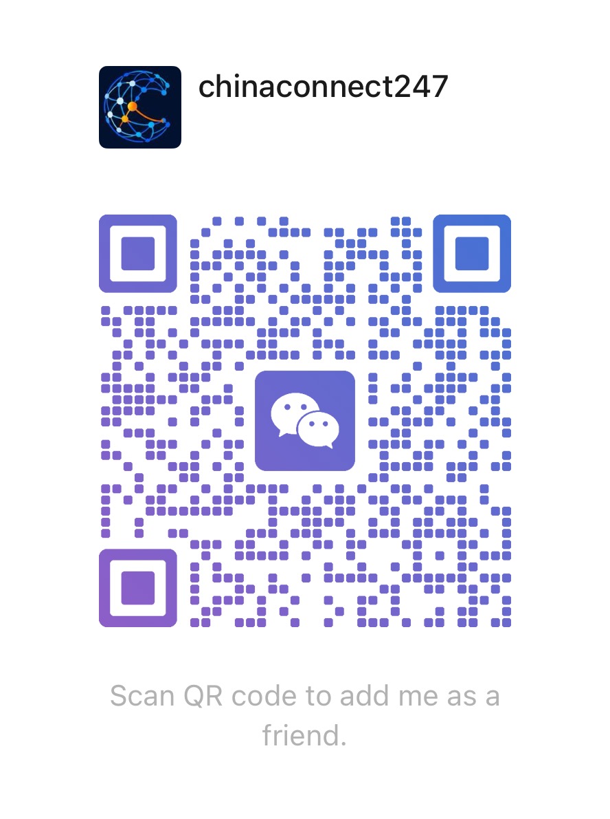 Original WeChat QR code for chinaconnect247